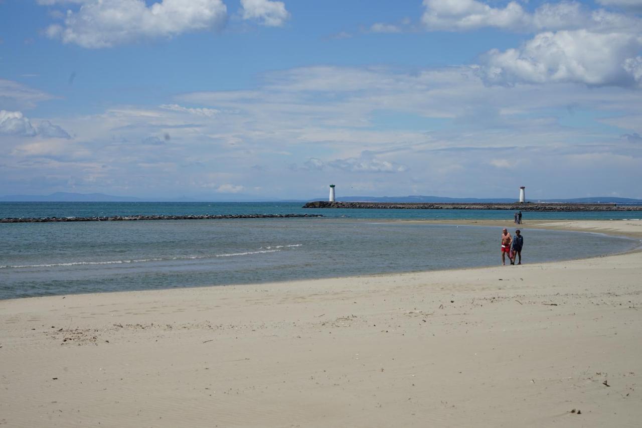 Residence Aquaplage 45M2 Front De Mer Plage Richelieu Agde Exterior foto